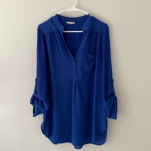 Blue blouse